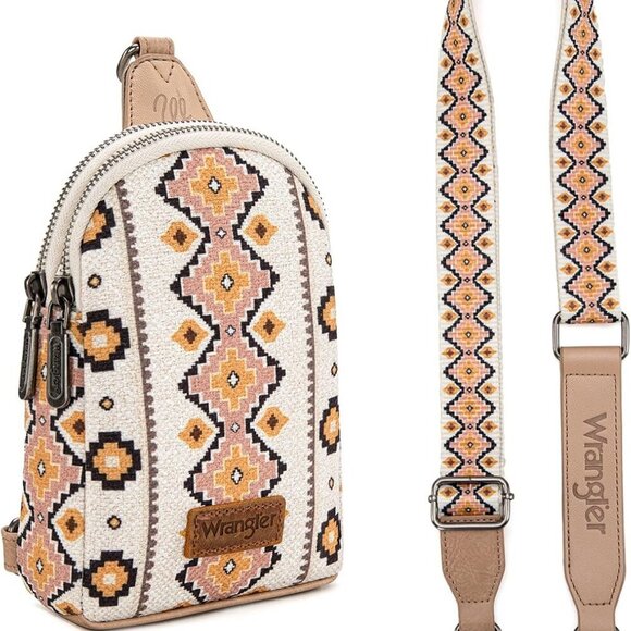 Aztec Sling Bag - Southwest Crossbody Trendy Chest Bag - Picture 6 of 6